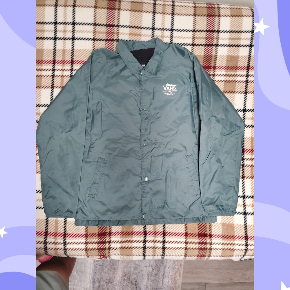 Vans Green Windbreaker